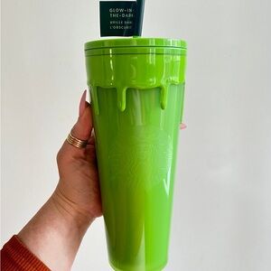 HTF STARBUCKS SLIME TUMBLER 2023 Halloween